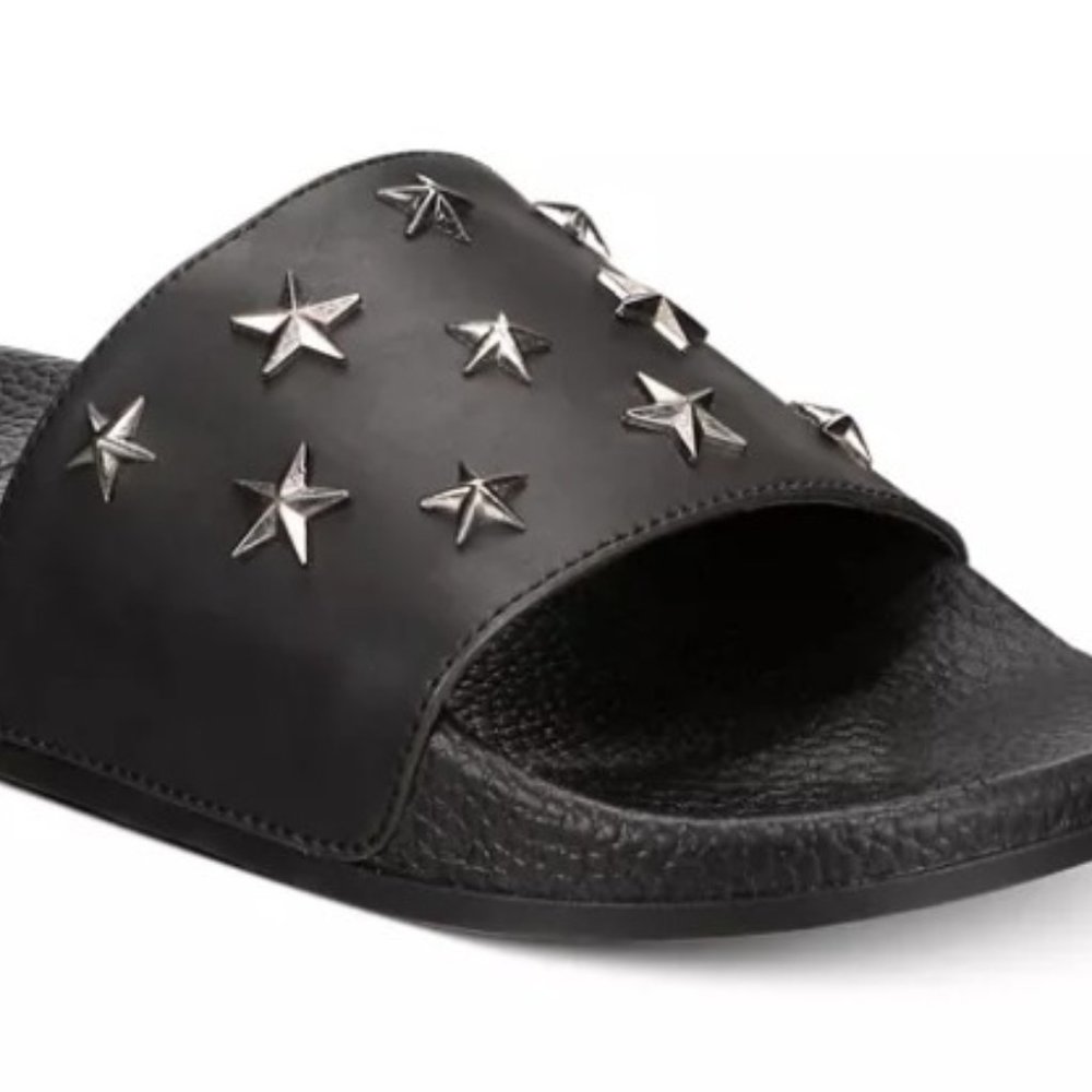 KENNETH COLE REACTIONS' Star-Studded Slides; size 13